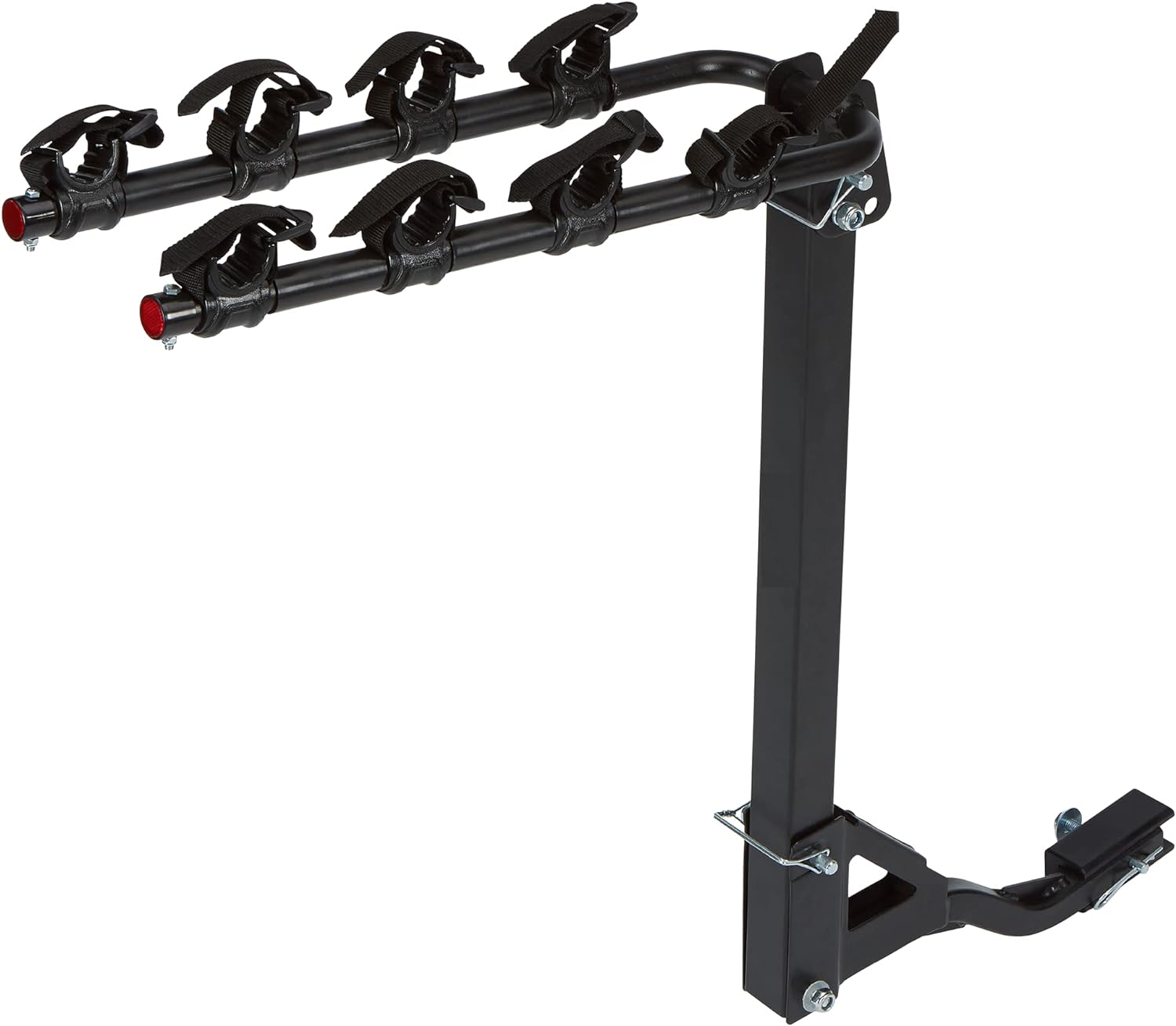 Young 4 Bike Rack - Bicycle Racks Mount Carrier for Cars, SUV and Minivans with 2" or 1-1/4 inch Hitch Receiver, Easy Assembly and Safe Locking