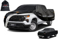 Kayme Truck Cover Custom Fit Chevy Silverado 1500(2018-2025) Regular Cab Long Bed. Full Exterior Heavy Duty Outdoor Pickup Truck Car Cover Waterproof All Weather.Car Tarp for Wind Sun Dust Protection.