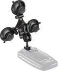 Radar Detector Mount, Triangular Suction Cup Mount,Windshield Radar Detector Suction Cup Bracket (for Escort Passports, Beltronics Radar)