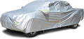 Tecoom Truck Cover Waterproof All Weather,Breathable Light Shell Full Exterior Covers with Door Zipper/Lock,Waterproof UV Dust Protection Truck Covers Universal Fit Chevy Silverado(Length Up to 252")