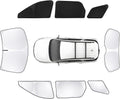 8pcs Car Window Shades for Nissan Pathfinder2022-2025 Accessories,Windshield Side Rear Full Sunshade,Sun Visor UV Blocking, Privacy Protection and Blackout for Camping Outdoor