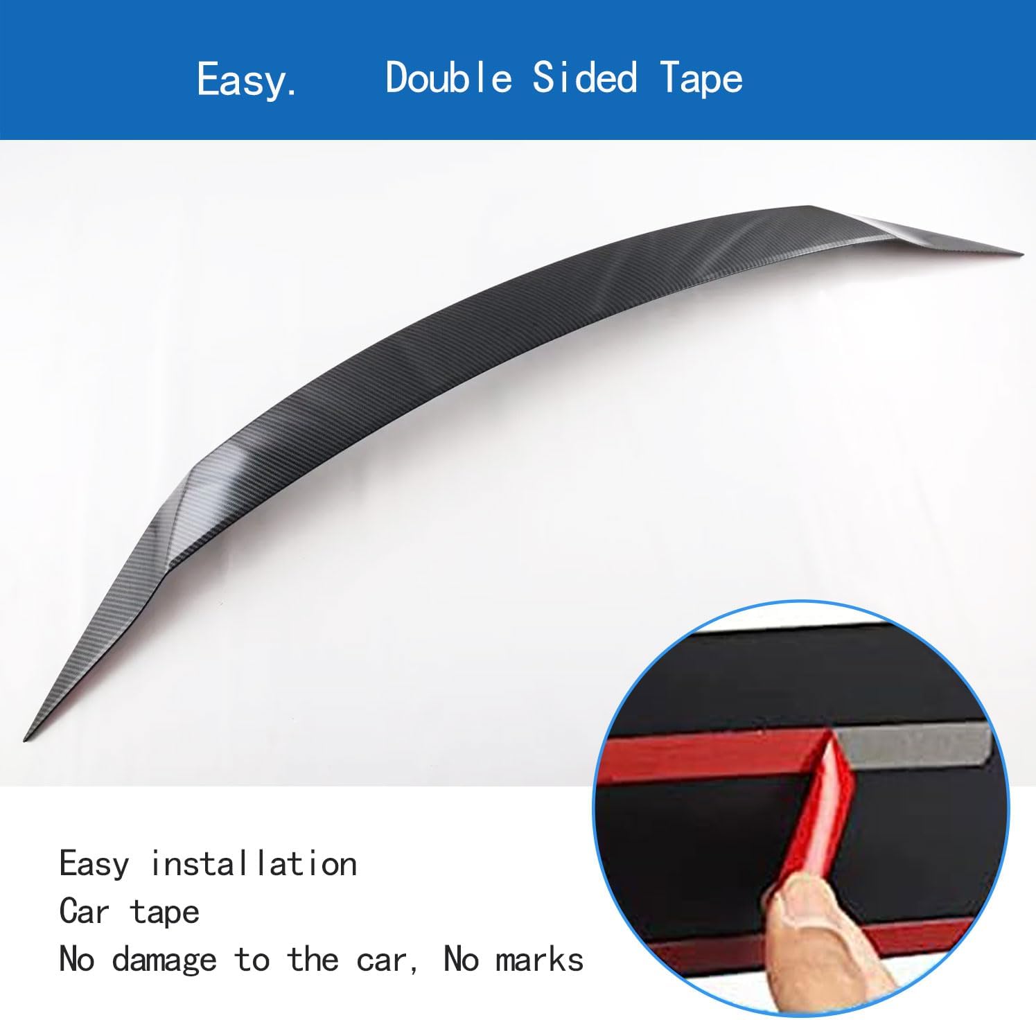 Front Hood Air Deflector，Car Bonnet Molding Cover Trim Fit for Mazda CX-50 and CX50 Hybrid 2023 2024 2025，Exterior Accessory（ABS,Carbon Fiber）