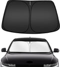 ARISMOTOR Windshield Sun Shade for h-yundai Ioniq 5 2022-2025 2026, Custom Fit Foldable Front Window Sunshade Sun Visor Protector, Block UV Rays Keep Your Car Cooler
