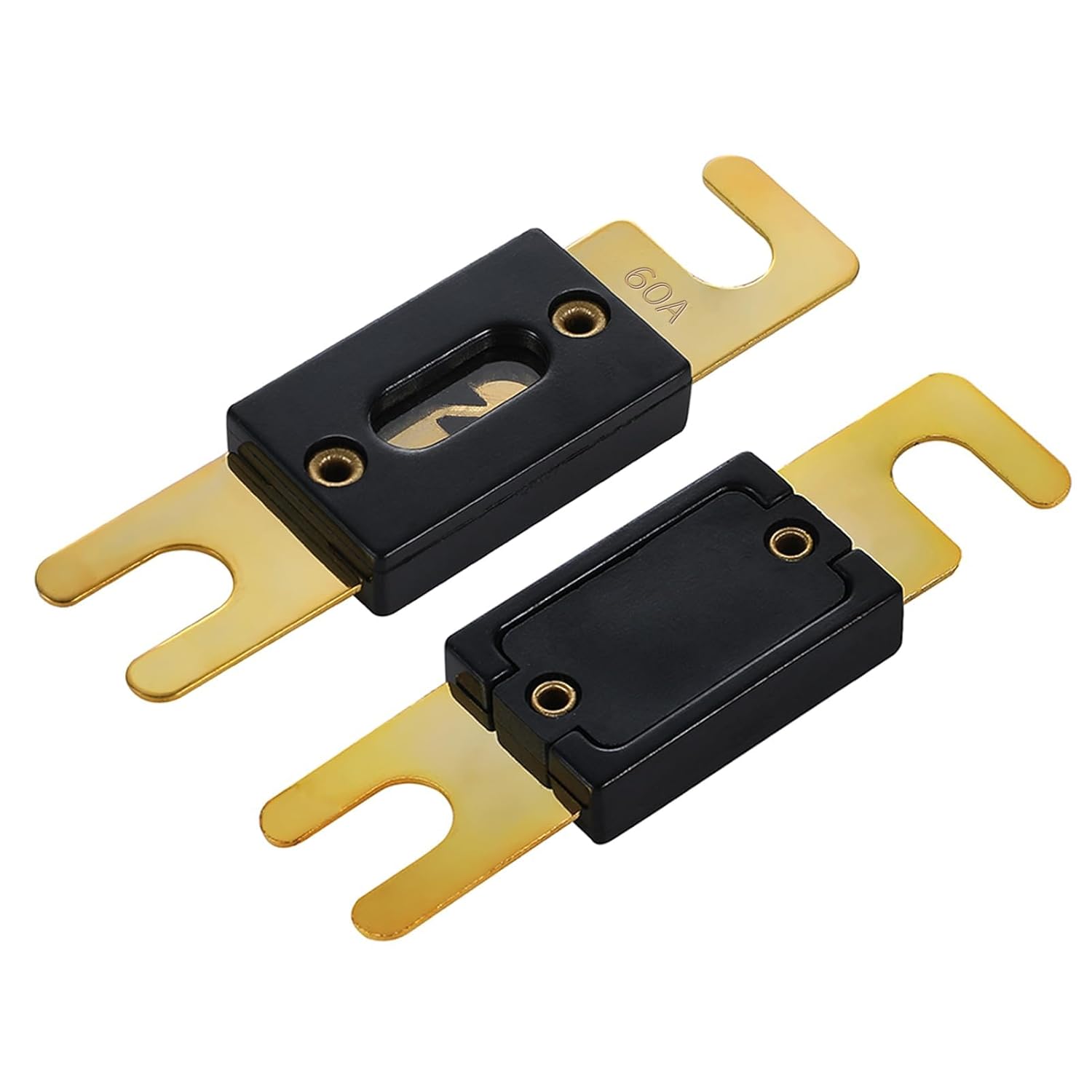 60A ANL Fuse 60 Amp Inline Blade Fuses 32V for Car Audio Inverter Automotive Stereo (Pack of 3 pcs)