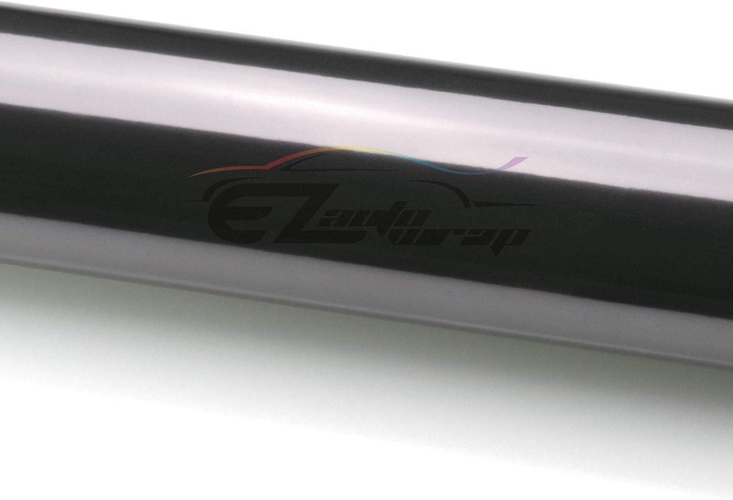 EZAUTO WRAP Free Tool Kit 12"x84" (1FT x 7FT) Glossy Light Black Smoke Headlight Taillight Fog Light Side Marker Vinyl Tint Film Self Adhesive