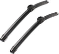2 Wipers Factory Replacement For VW Touareg Porsche Cayenne 2008-2016 Original Equipment Windshield Wiper Blades Set - 26"+26" Side Lock (Set of 2) Not for J HOOK