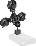 Radar Detector Mount, Triangular Suction Cup Mount,Windshield Radar Detector Suction Cup Bracket (for Models with EZ Magnet Connection)