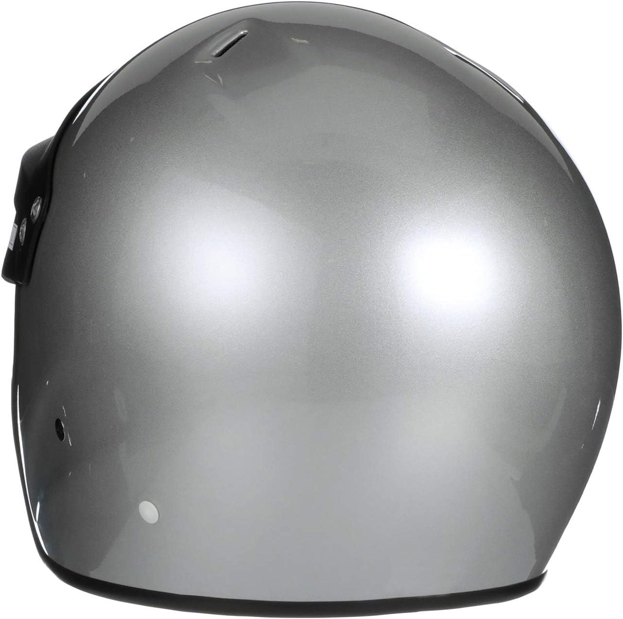Conquer Snell SA2020 Approved Open Face Auto Racing Race Car Helmet - Adult | Men | Women | Youth - ( Black / White / Silver )