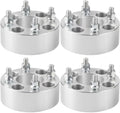 GAsupply 2” 4x4(4X101.6mm) Wheel Spacers Fits for EZ GO EZGO Club Car Golf Carts & ATV, 4x100 to 4x100 Forged ATV Wheel Spacer, 68mm Hub Bore, 1/2"-20 Thread Pitch, 4 Pack (2”, Chrome)