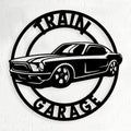 Personalized Papa's Workshop Metal sign, Custom Dad's Garage Metal Sign, Dad's Birthday Gift Shop Sign For Dad Mechanic Wall Sign, Wall Sign, Custom Name for Men Boyfriend Fathers Day Workshop