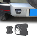 Rear Tow Towing Hook Foot Pedal for L@nd Rover Defender 90 110 130 2020-2025, Car Trailer Hook Carbon Steel Trailer Ring Accessories (Style B)