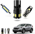 EASY EAGLE LED Interior Car Lights for Honda-CRV-2013-2021: 11 Piece Kit White LED Light Bulbs - Super Bright 6000K + Install Tool