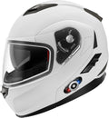 Motorcycle Helmet Bluetooth 5.0 Integrated New EPS FreedConn BM2-S Modular Flip Up Dual Visor Motorbike Helmet DOT FMVSS-218 Approved MP3 FM for Adults Men Women