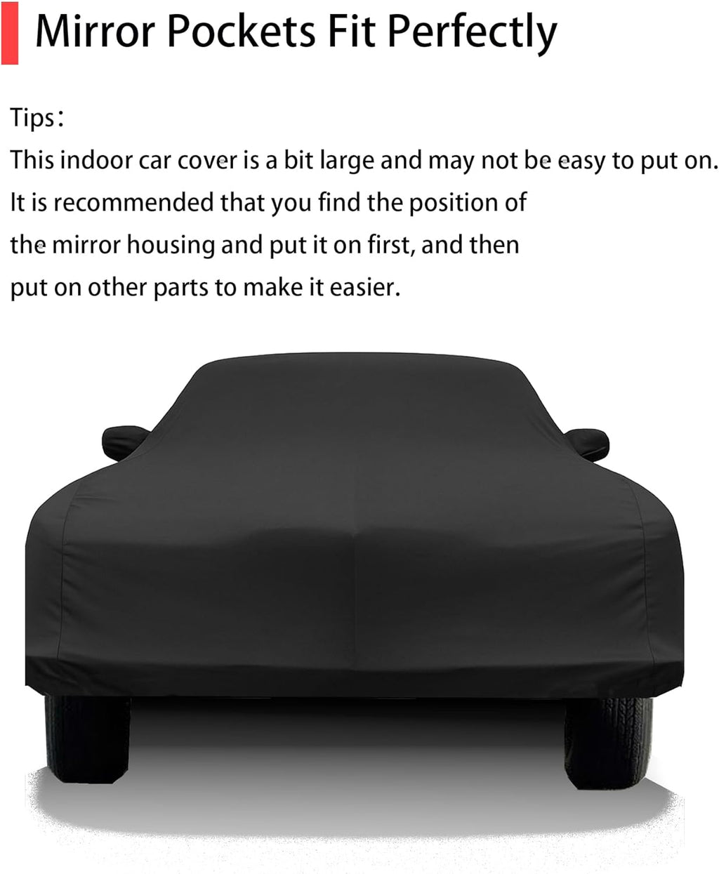 Soft Stretch Old Classic Car Cover Custom-fit for Lincoln Town Car 1998-2011 Full-Size Luxury Sedans Accessories for Indoor Underground Garage Car Show & Storage Dust Protection 215.4in