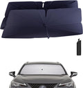 Windshield Sun Shade Umbrella Compatible with 2019-2025 Lexus UX Accessories: Custom Fit 240T Silver, Double Thickened Foldable Sunshade Window Sun Visor, Ultimate 99% UV Blocking for 200/250h/Premium