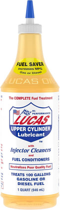 LUCAS Oil 10003-PK12 Fuel Treatment - 1 Quart