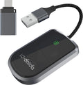 LC-dolida Wireless CarPlay Adapter for Apple -Convert Wired to Wireless Adapter Dongle Cars, Plug and Play for iOS 10+&Cars 2017