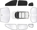 8pcs Car Window Shades for Nissan Rogue Sport(Not for Rogue) 2017-2024 Accessories,Windshield Side Rear Full Sunshade,Sun Visor UV Blocking, Privacy Protection for Camping Outdoor