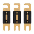400A ANL Fuse 400 Amp Inline Blade Fuses 32V for Car Audio Inverter Automotive Stereo (Pack of 3 pcs)