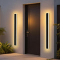 2 Pack Long Outdoor Led Wall Light for House,60 inch Modern Large Outdoor LED Wall Lights,Dimmable Outside Long Linear Light Fixture,Exterior Long Linear Light for Porch,Patio,Garage,Enterway
