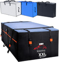 RoofPax XXL 28 cuft Car Rooftop Cargo Carrier Bag Extra Waterproof Car Roof Storage with 10 Heavy Duty Tie Down Straps and 4 Hooks Roof Bag Cargo Carrier for Top of Vehicle with/Without Rack