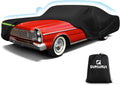 QUNSUNUS Waterproof Car Cover for Ford Galaxie 500/XL/Starliner/Fairlane Sedan/Coupe/Hardtop 2/4 Door, Outdoor Car Covers Wind, Sun, UV and Dust Protection
