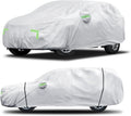 Car Cover Custom Fit for Honda CRV 1997-2025,Toyota RAV4 1996-2025,6 Layers Truck Cover Waterproof All Weather for Automobiles,Outdoor Full Exterior Cover,Rain, Sun, Wind Protection,Silver