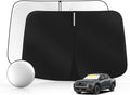 Windshield Sun Shade for H-yund-ai Santa Cruz 2022-2025 Foldable Sunshade Custom Fit Front Window Car Interior Accessories Protector Blocks UV Rays