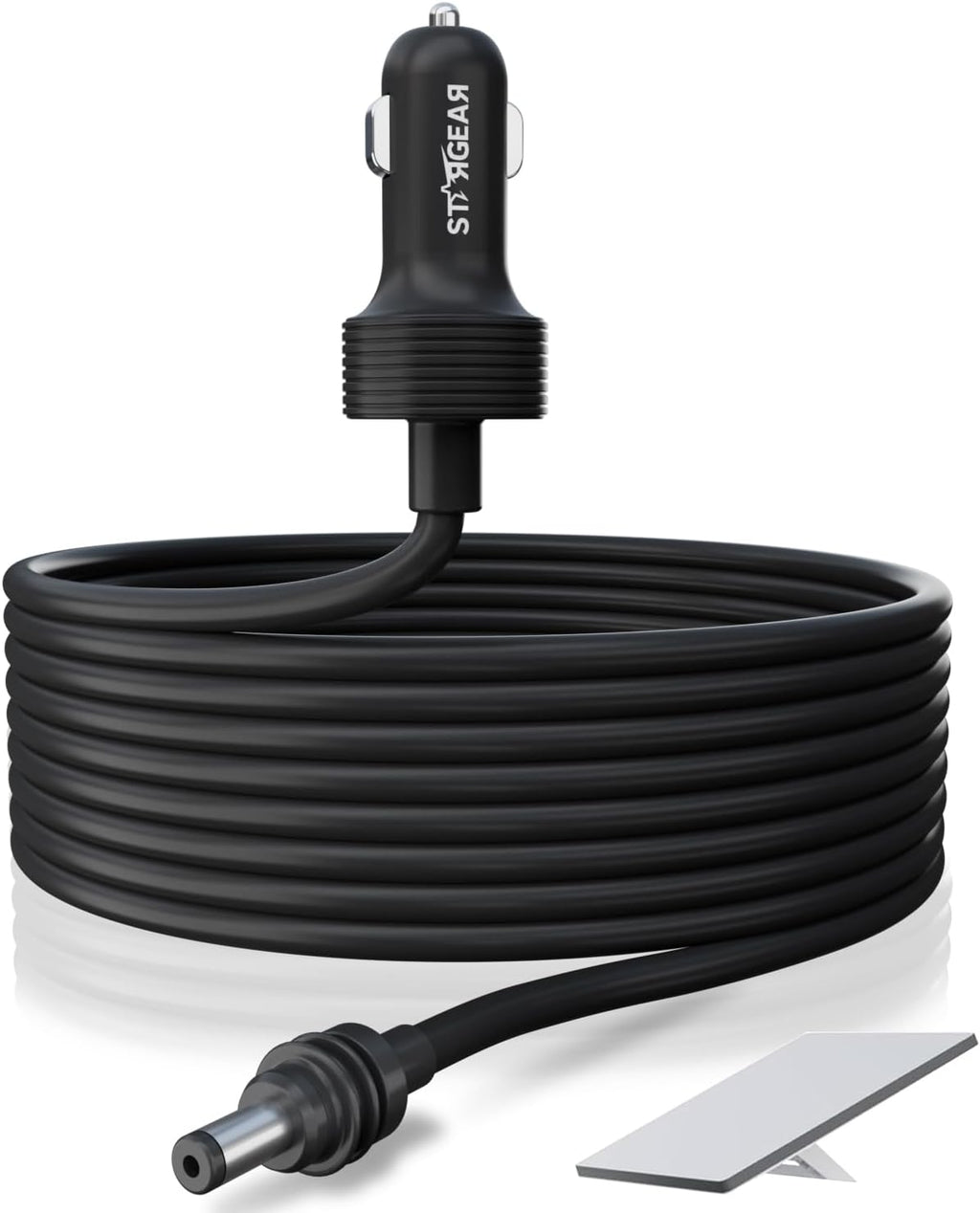 Starlink Mini Cable 12V 5M/16.4FT, Starlink Mini Accessories 16AWG Cigarette Lighter to DC Cord, Starlink Cable 12V-48V Car Charger Adapter (5M)