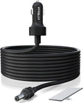 Starlink Mini Cable 12V 5M/16.4FT, Starlink Mini Accessories 16AWG Cigarette Lighter to DC Cord, Starlink Cable 12V-48V Car Charger Adapter (5M)