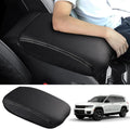 Autorder Center Console Armrest Cover for 2021-2025 2026 Jeep Grand Cherokee L Accessories Armrest Cover Anti-Scratch Middle Console Pad Leather Armrest Protector