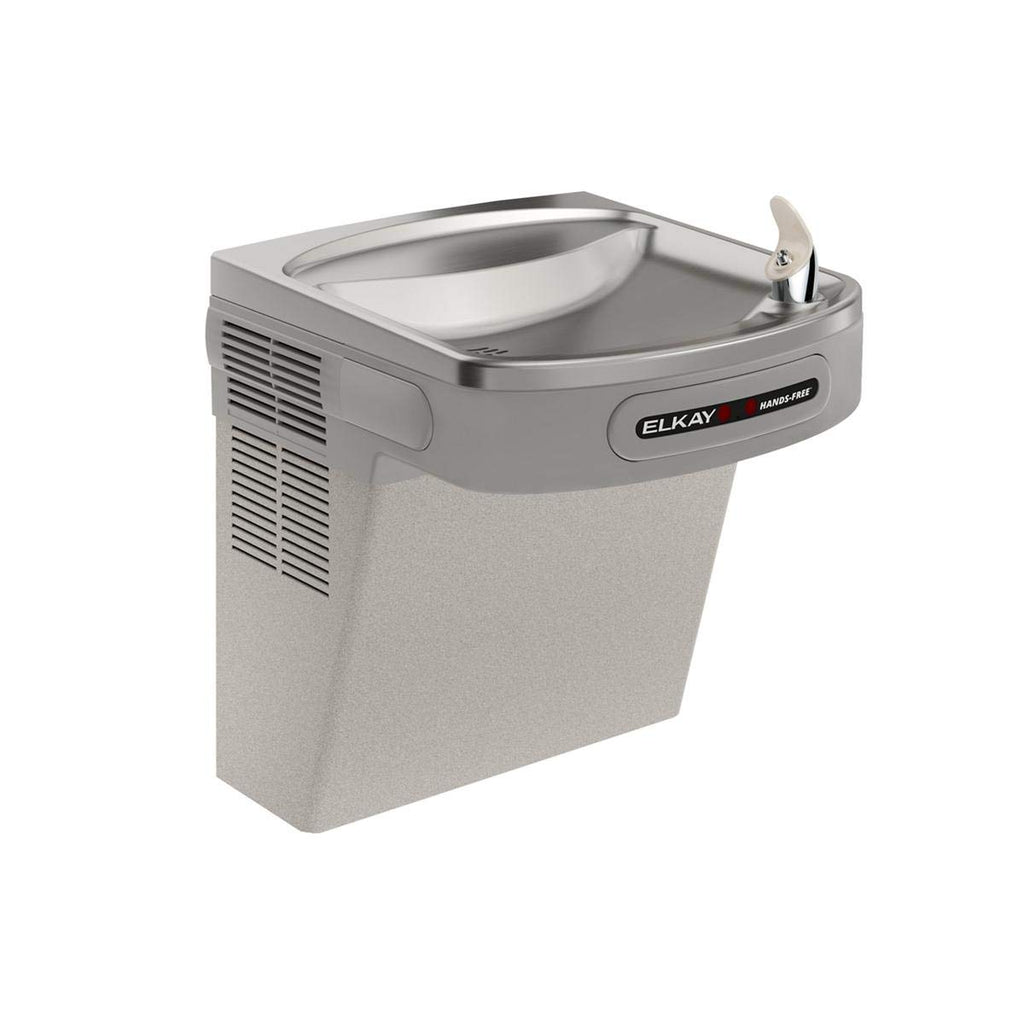 Elkay EZO8 8 GPH ADA Wall Mount Single Level Hands Free Water Cooler - Light Gray Granite