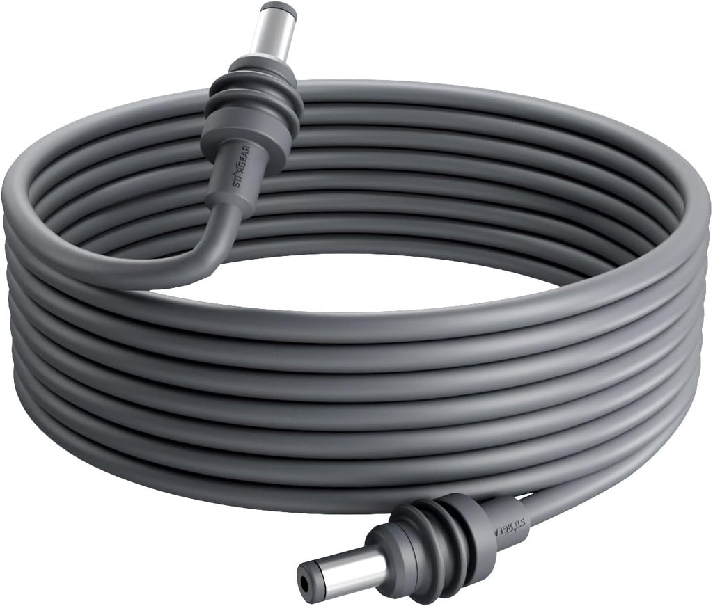 Starlink Mini Cable 16.4FT, Starlink Mini Accessories 20AWG Replacement Starlink DC Power Cable, Power Cord Outdoor