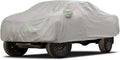 Migaven 6 Layers Car Cover Custom Fit for Toyota Tacoma 2005-2025, Waterproof Full Exterior Cover Rain Sun Protection with Door Zipper, Khaki