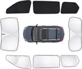 8pcs Car Window Shades for Grand Cherokee 22-25 Accessories,Windshield Side Rear Full Sunshade,Sun Visor UV Blocking, Privacy Protection for Camping Outdoor(Not for Cherokee L&Jeep Cherokee)