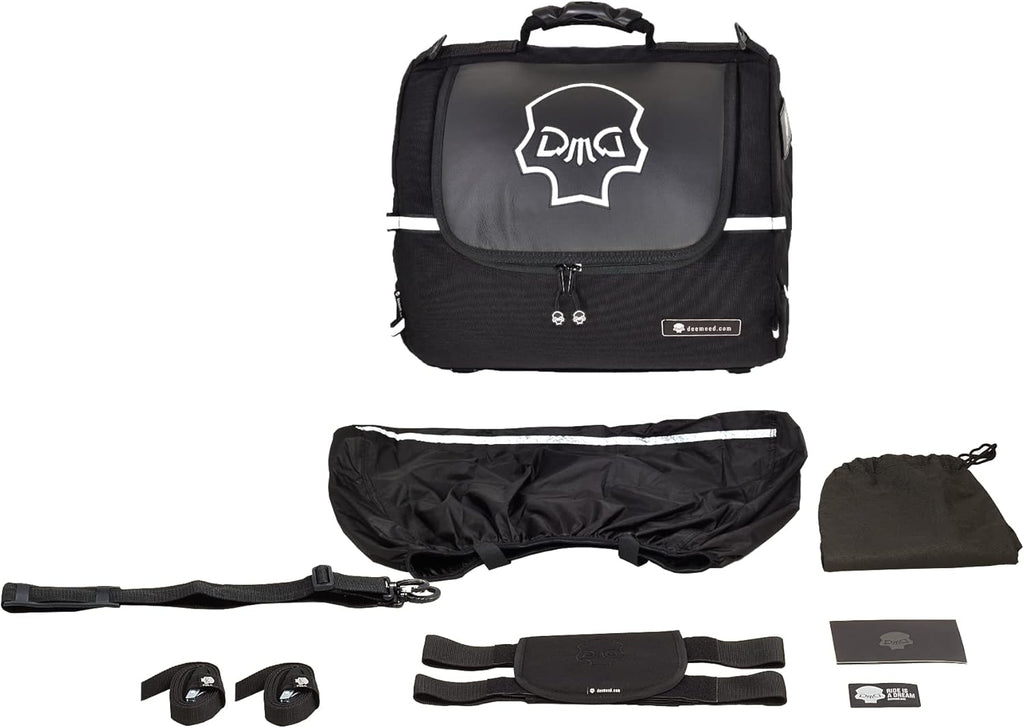 TUBE motorcycle travel luggage, made of waterproof Cordura, 11.3 gallons capacity, motorcycle seat/rack/sissy bar bag