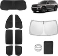 8pcs Car Window Shades for Jeep Grand Cherokee 2022-2025(Not Grand Cherokee L&Jeep Cherokee) Accessories,Windshield Side Rear Full Sunshade,Sun Visor UV Blocking, Privacy Protection for Outdoor