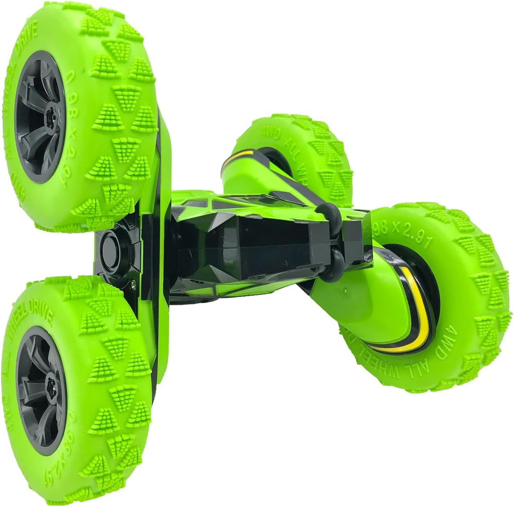 Threeking Double-Sided Driving Rc Stunt Car Toys Remote Control Cars 360-degree Flips Rotating Gifts Presents for Kids Boys/Girls Ages 6+
