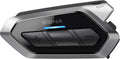 Sena 50R 3-Button Motorcycle Bluetooth Headset w/Sound by Harman Kardon Integrated Mesh Intercom System Premium Microphone & Speakers