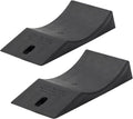 2-Pack Flat Free Tire Saver Ramp for 9-12" PU Foam Tire and Wheel, Non Flat Spots Saver Ramp, Suitable for Lawnmower, Wheelbarrow, and Trailer
