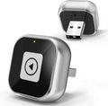Wireless CarPlay Adapter for iPhone - Mini USB Design, Plug & Play, Auto Connect,Convert Wired to Wireless CarPlay in Seconds, iOS 10+ Compatible (2025 Upgrade) for Cars 2016+(Silver)