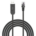Radar Detector Cable, USB to RJ11 Plug Power Cord with Mute Function,Replacement Power Cable,for Escort Smart MAX 360 Passport Cobra 360 Unide R1/3/4/DFR8/9 Radenso XP etc Radar Detector.