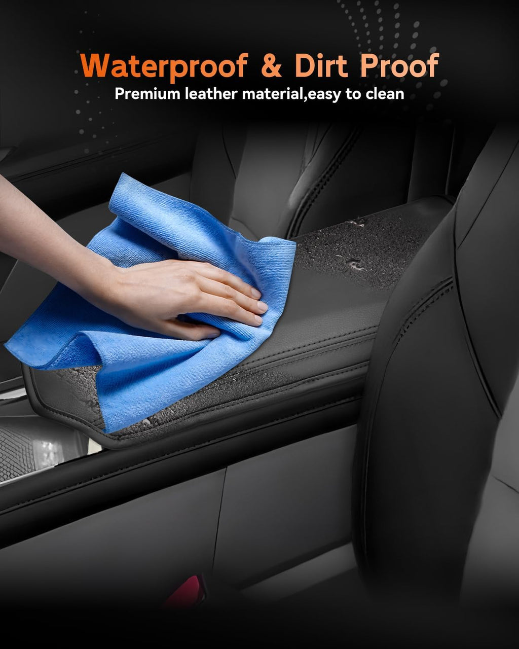 CDEFG for Chevrolet Blazer EV 2024 2025 2026 Center Console Cover Armrest Box Cover for Chevy Blazer EV (LT, RS) Accessories Console Arm Rest Protector