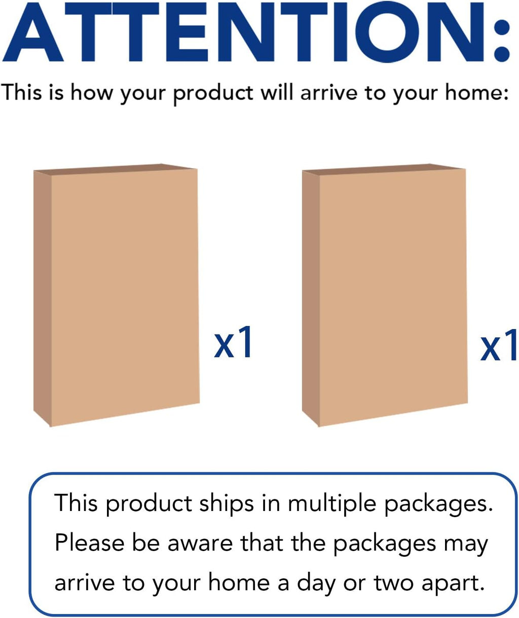FLEXIMOUNTS 2 Pack 3x6 Overhead Garage Storage Adjustable Ceiling Rack 72" Length x 36" Width x 40" Height, 900lbs Total Weight Capacity, Black