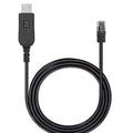 Radar Detector Cable for Escort Passport 9500ix, Beltronics, Uniden R1 R3 R7, USB to RJ11 Plug Cable 5Ft