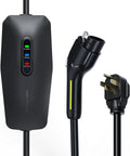 Level 2 EV Charger, 32A/7KW Electric Vehicle Portable Charger with 20FT Cable, Home EV Charging Station, 240V NEMA 14-50 Plug, for All SAE J1772