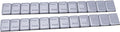 YIZBAP Wheel Weights Gray 1/4oz, 24 oz/Box, 96pcs, with Strong Black Adhesive. 0.25 Ounce Stick on Wheel Weights for Cars, Trucks, SUVs, Motorcycle, and Others