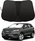 2025 Upgrade Front Windshield Sunshade fit for Ford Edge 2015-2024 Reflector Foldable Car Shade Automotive Windshield Sunshades Ford Edge Windshield Sun Shade |Keeps Your Vehicle Cool|