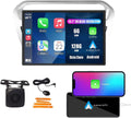 Kunfine Car CarPlay Android Auto Navigation Stereo GPS Radio Reverse Camera Display 13.1" QLED Touchscreen Headunit Tablet Pad Media Player For Peugeot 301 13-22 if Applicable Octa Core 6G+128G Silver