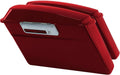 XFMT Motorcycle Red Hard Saddlebags Saddle Bags Trunk W/Lids & Chrome Latches For Harley Touring Road King Street Glide Road Glide Electra Glide 1994-2013
